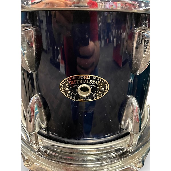 Used TAMA 8 Piece Rockstar AQUA Drum Kit