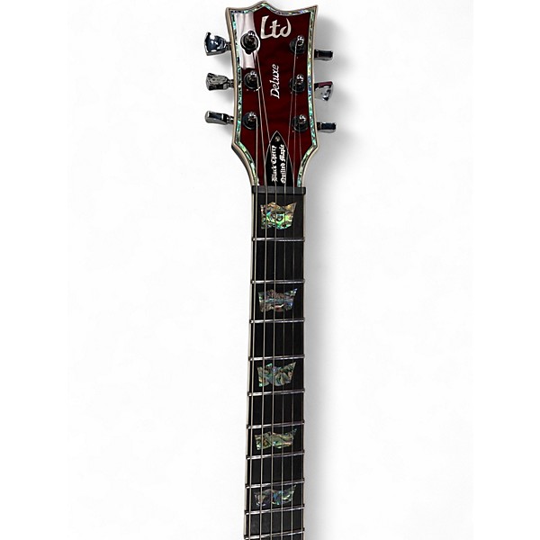 Used ESP LTD EC1000 Deluxe Black Cherry Solid Body Electric Guitar