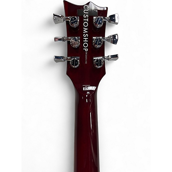 Used ESP LTD EC1000 Deluxe Black Cherry Solid Body Electric Guitar