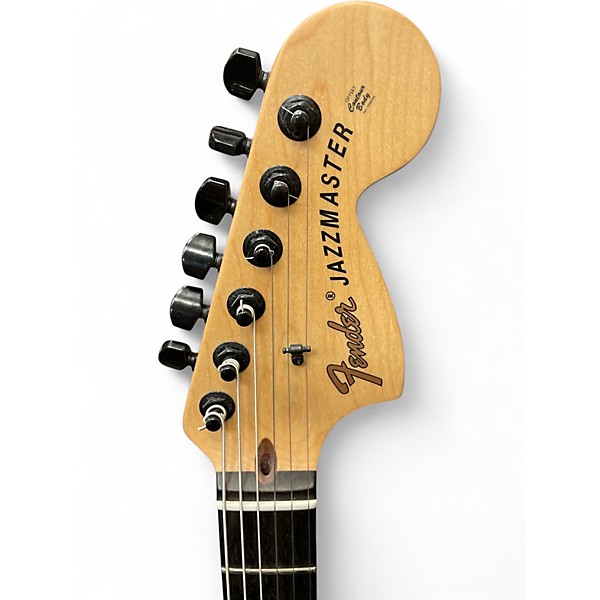 Used Fender Jim Root Signature Jazzmaster Black Solid Body Electric Guitar
