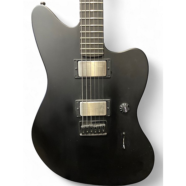 Used Fender Jim Root Signature Jazzmaster Black Solid Body Electric Guitar