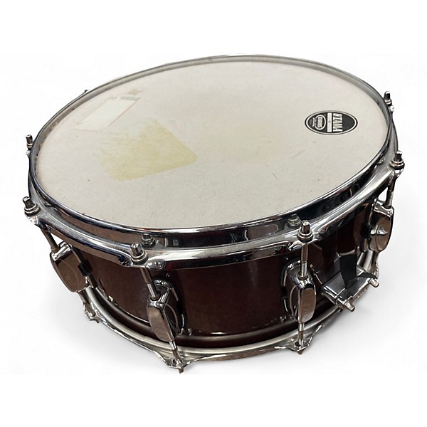 Used TAMA 14in Artwood Snare Brown Drum