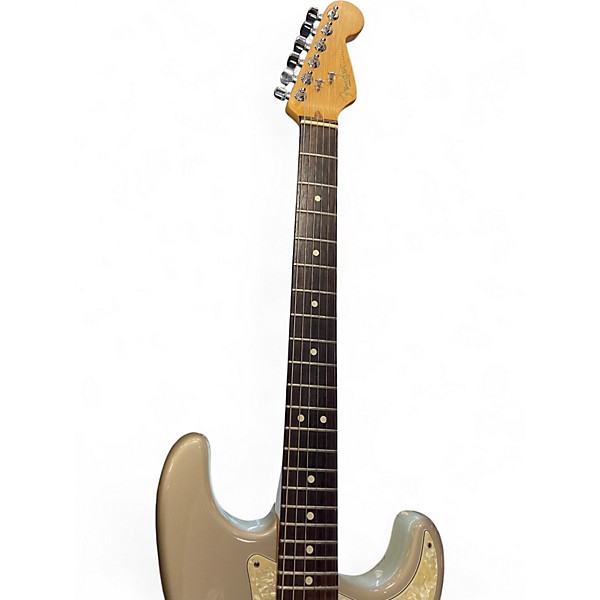 Used Fender Big Apple Stratocaster Shoreline Gold Solid Body Electric Guitar