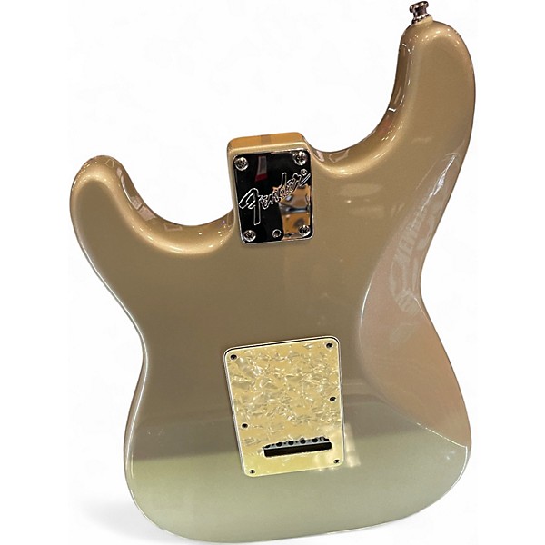 Used Fender Big Apple Stratocaster Shoreline Gold Solid Body Electric Guitar
