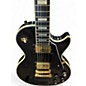 Used Epiphone Les Paul Custom Black and Gold Solid Body Electric Guitar