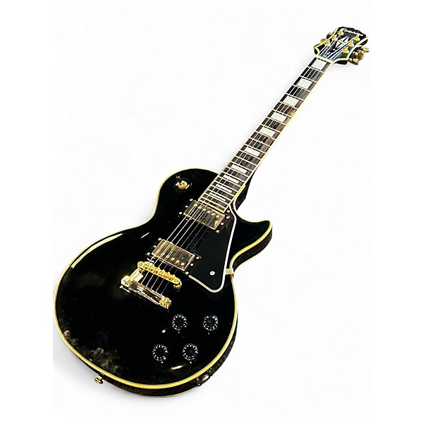 Used 2020s Epiphone Les Paul Custom Classic Pro Black Solid Body Electric Guitar