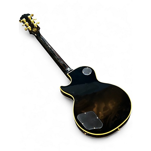 Used 2020s Epiphone Les Paul Custom Classic Pro Black Solid Body Electric Guitar