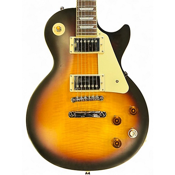 Used 2020s Epiphone 1959 Reissue Les Paul Standard Vintage Sunburst Solid Body Electric Guitar