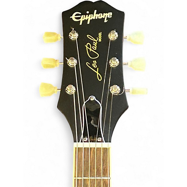 Used 2020s Epiphone 1959 Reissue Les Paul Standard Vintage Sunburst Solid Body Electric Guitar