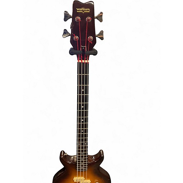 Used Washburn SCAVENGER Tobacco Burst Electric Bass Guitar