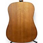Used Ibanez pf50 left handed Natural Acoustic Guitar