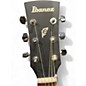 Used Ibanez pf50 left handed Natural Acoustic Guitar