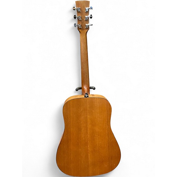 Used Ibanez pf50 left handed Natural Acoustic Guitar