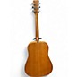 Used Ibanez pf50 left handed Natural Acoustic Guitar