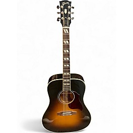 Used Gibson Hummingbird Pro sunburst Acoustic Electric Guitar