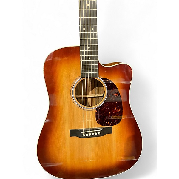 Used Martin Special DCPA Ovangkol sunburst Acoustic Electric Guitar