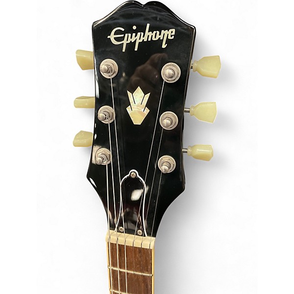 Used Epiphone ES335 Figured Blueberry Burst Hollow Body Electric Guitar