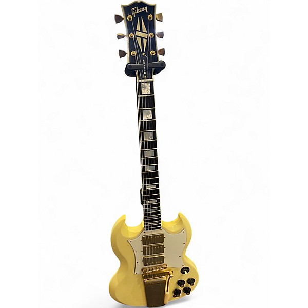 Used Gibson CUSTOM SHOP JIMI HENDRIX '67 SG CUSTOM POLARIS WHITE Solid Body Electric Guitar