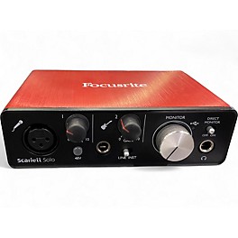 Used Focusrite Scarlett Solo Gen 1 Audio Interface