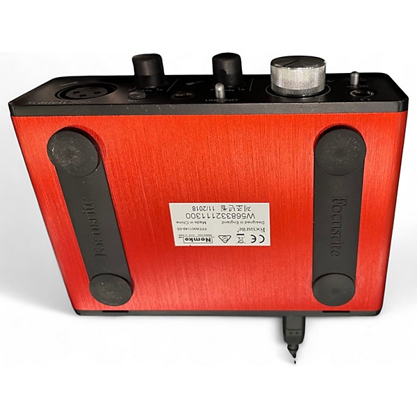 Used Focusrite Scarlett Solo Gen 1 Audio Interface
