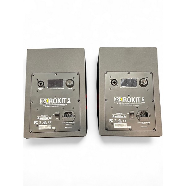 Used KRK ROKIT 5 PAIR Powered Monitor