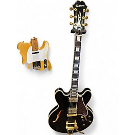 Used Epiphone es-355 bonamassa Black Hollow Body Electric Guitar