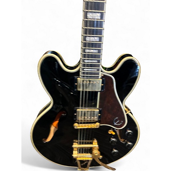 Used Epiphone es-355 bonamassa Black Hollow Body Electric Guitar