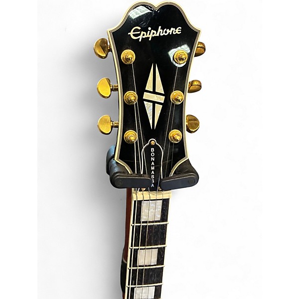 Used Epiphone es-355 bonamassa Black Hollow Body Electric Guitar