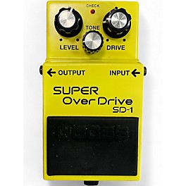 Used BOSS SD1 Super Overdrive Effect Pedal