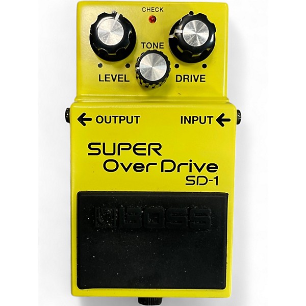 Used BOSS SD1 Super Overdrive Effect Pedal