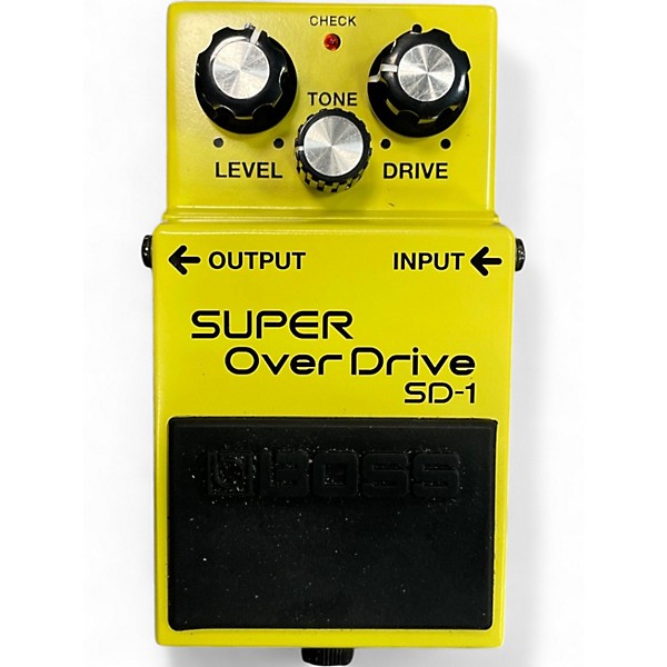Used BOSS SD1 Super Overdrive Effect Pedal