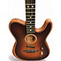 Used Fender American Acoustasonic Telecaster Sunburst Acoustic Electric Guitar