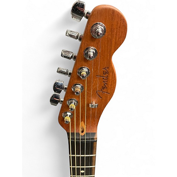 Used Fender American Acoustasonic Telecaster Sunburst Acoustic Electric Guitar