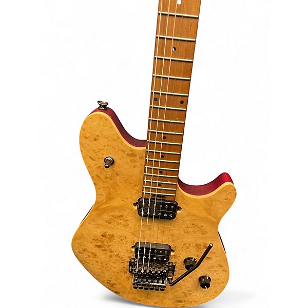 Used EVH Wolfgang Standard NATURAL BURL Solid Body Electric Guitar