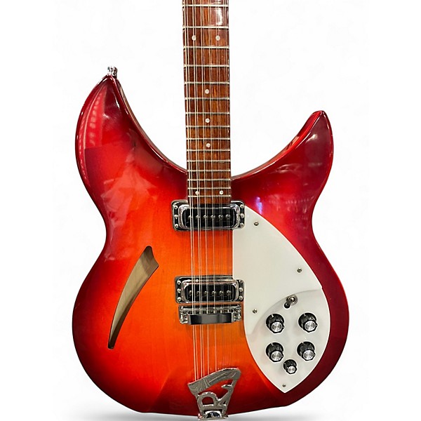 Used Rickenbacker 330/12 Fireglo Hollow Body Electric Guitar