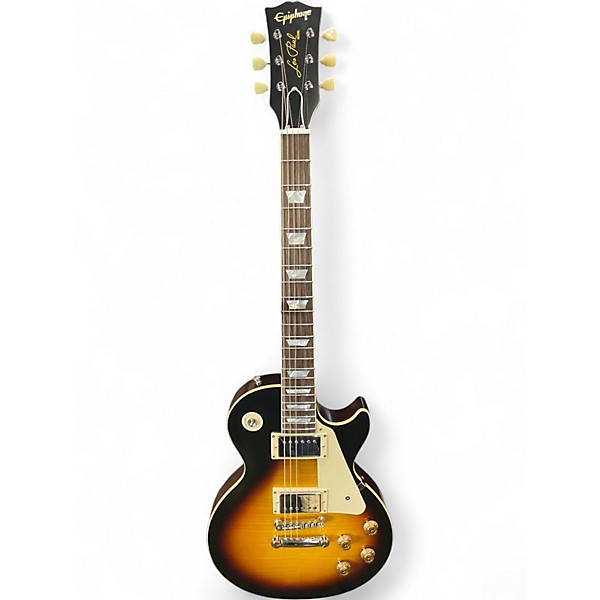 Used Epiphone INSPIRED BY GIBSON Custom 1959 Les Paul Standard Reissue Electric Guitar Tobacco Sunburst VOS Solid Body Ele...