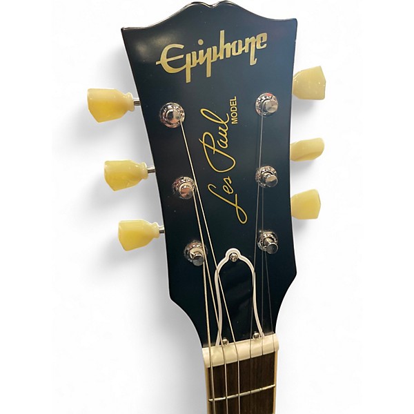Used Epiphone INSPIRED BY GIBSON Custom 1959 Les Paul Standard Reissue Electric Guitar Tobacco Sunburst VOS Solid Body Ele...