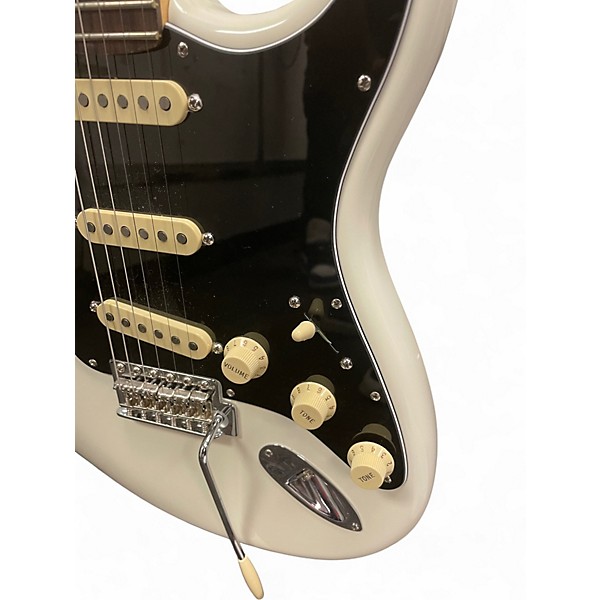 Used 2023 Fender American Performer Stratocaster H Olympic White Solid Body Electric Guitar