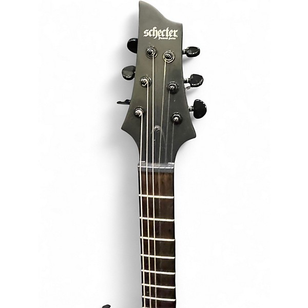 Used 2025 Schecter Guitar Research C1 Platinum Black Solid Body Electric Guitar
