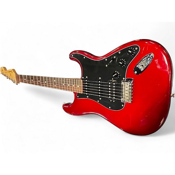 Used 2019 Fender Stratocaster HHS Trans Red Solid Body Electric Guitar