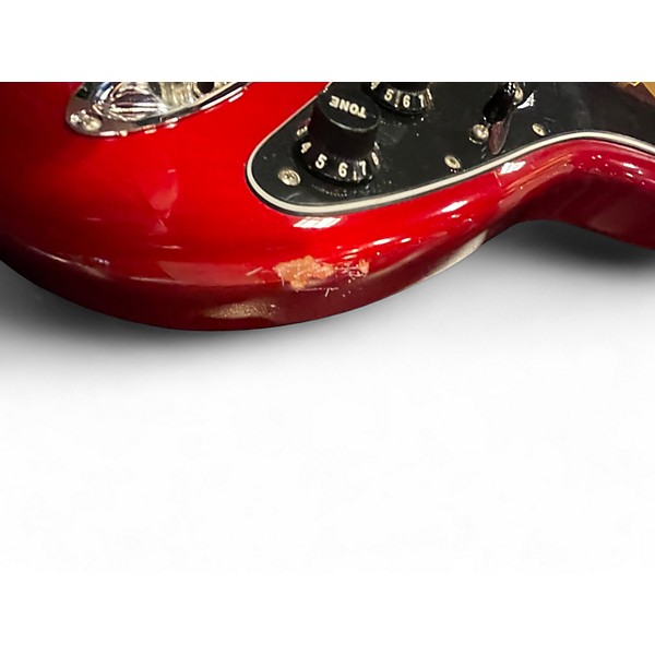 Used 2019 Fender Stratocaster HHS Trans Red Solid Body Electric Guitar