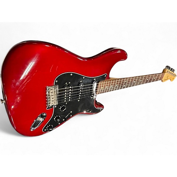 Used 2019 Fender Stratocaster HHS Trans Red Solid Body Electric Guitar