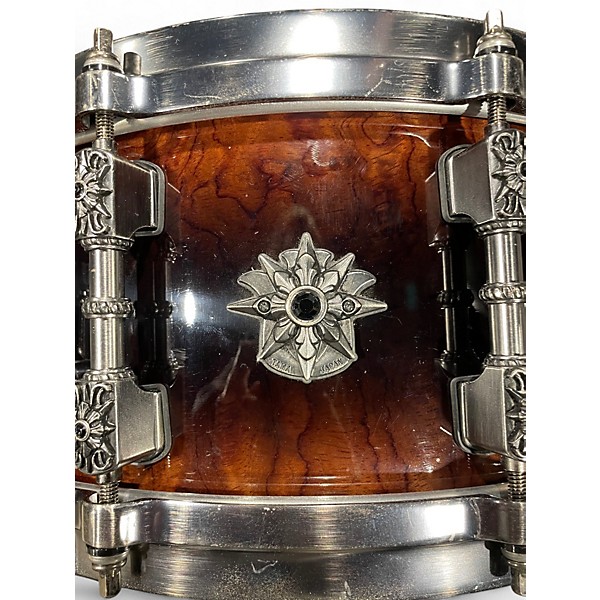 Used TAMA 6.5X14 Masai Warlord Snare Quilted Bubinga Burst Drum