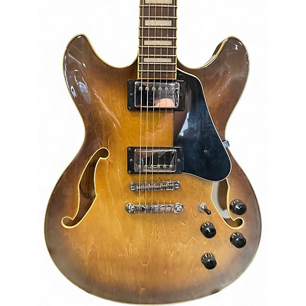 Used Ibanez AS73 Artcore Tobacco Sunburst Hollow Body Electric Guitar