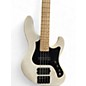 Used Fgn Mighty Jazz Dark Evolution Translucent White Electric Bass Guitar