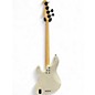 Used Fgn Mighty Jazz Dark Evolution Translucent White Electric Bass Guitar