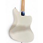 Used Fender Mod Shop Left Handed Jaguar Olympic White Solid Body Electric Guitar