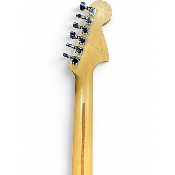 Used Fender Mod Shop Left Handed Jaguar Olympic White Solid Body Electric Guitar