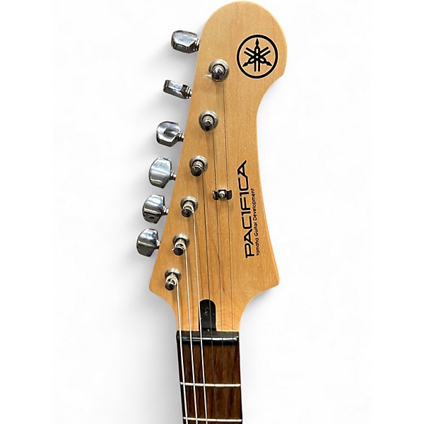 Used Yamaha PAC012 Metallic Gold Solid Body Electric Guitar