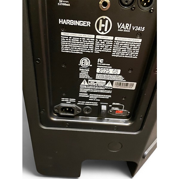 Used Harbinger V3415 Powered Speaker